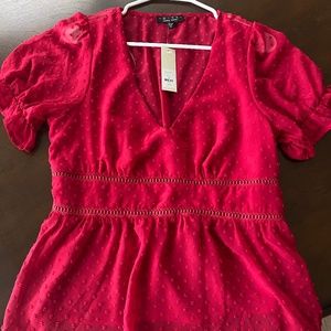 NWT: Francesca's Trixxi Blouse
